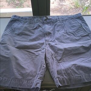 U.S. Polo Assn. Men's Blue Flat Front Shorts